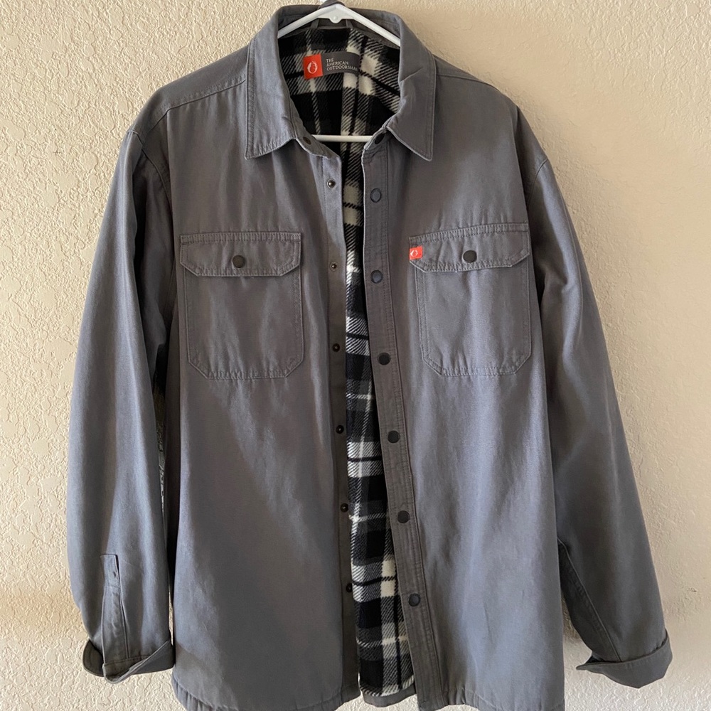 American outdoorsman shirt jacket